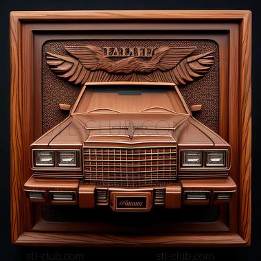 3D model Cadillac Deville 1977 1984 (STL)